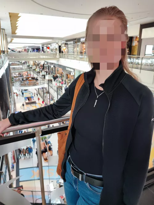 Shopping in the Mall today