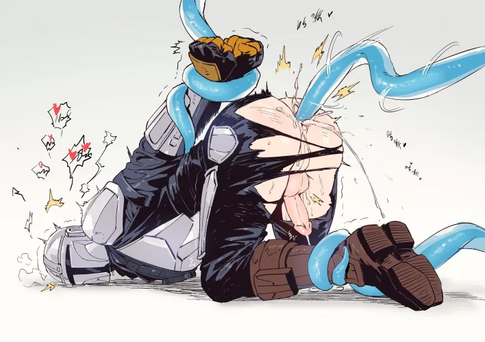 The Mandalorian having his tight hole filled 