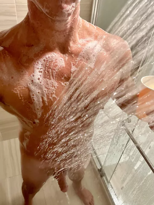 The water is cold but the coffee is hot!