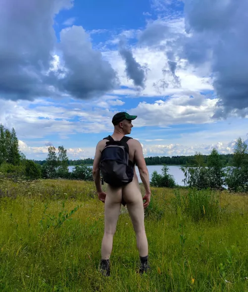 There’s nothing better than being naked on a trail