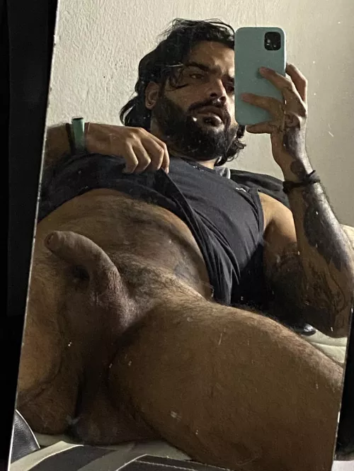 Wanna rub you on my hairy body?