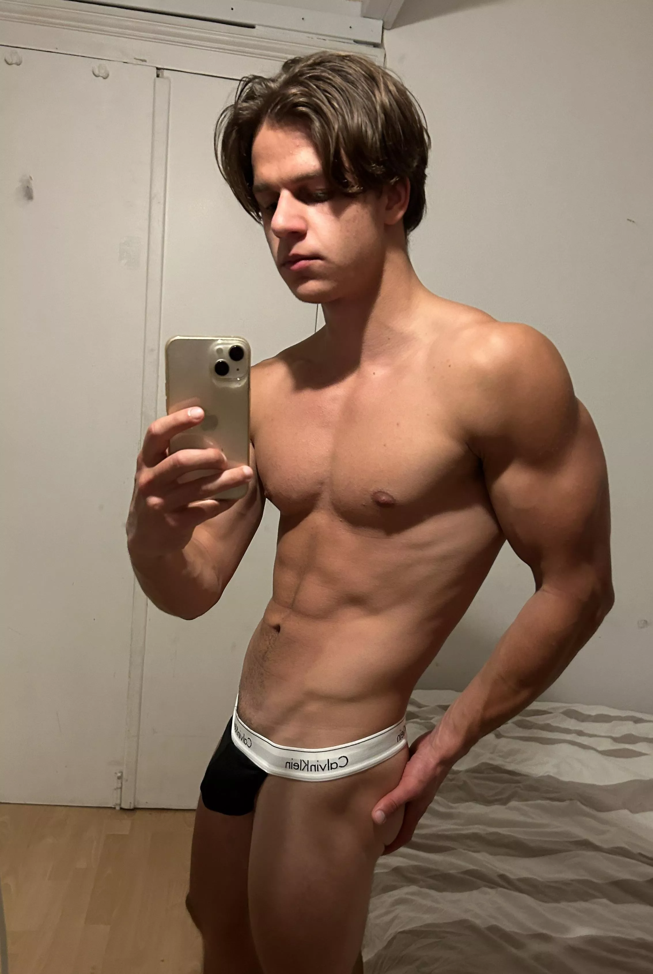 Wanna take my jock off?