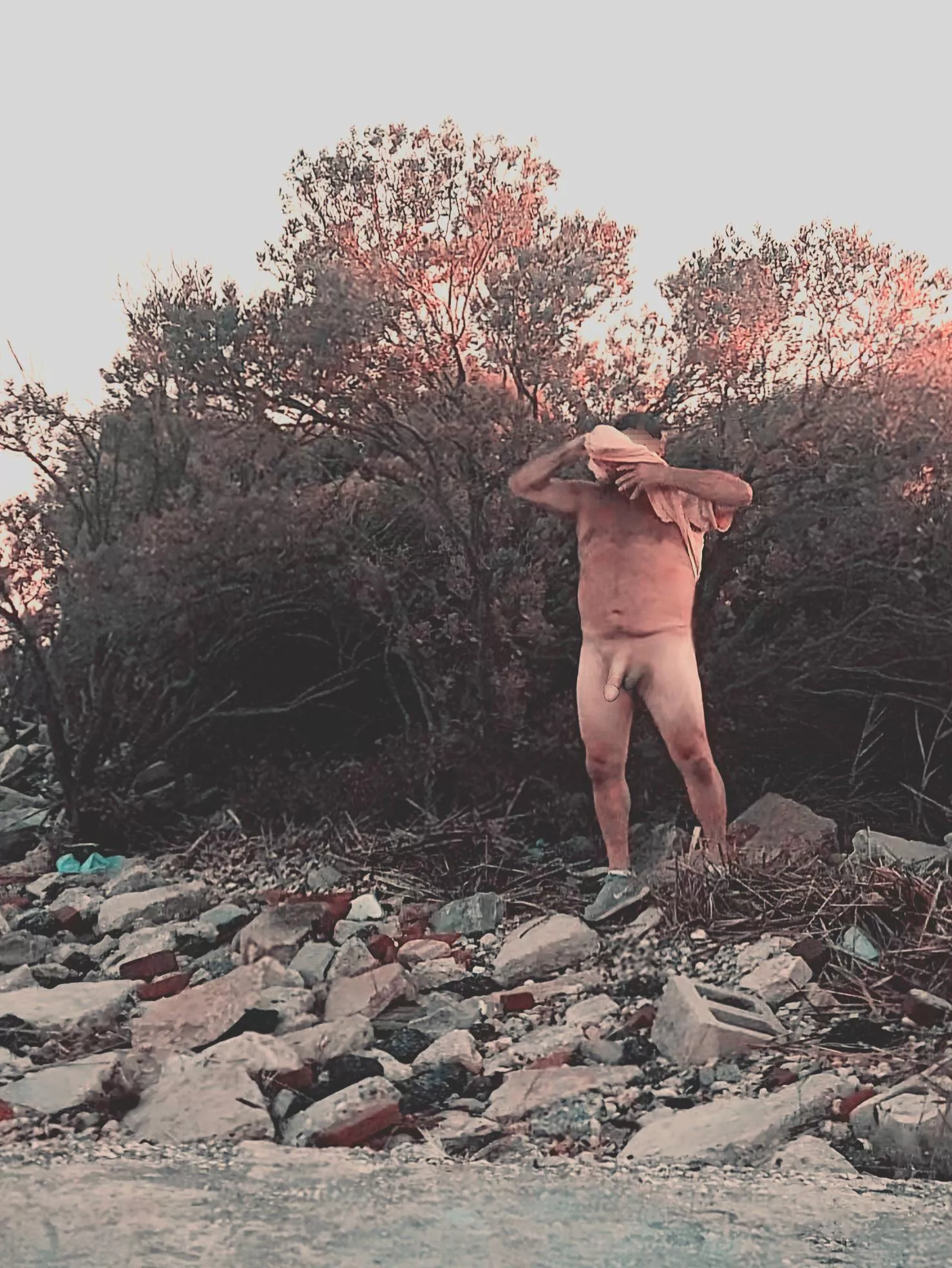 Without clothes feels best for me.