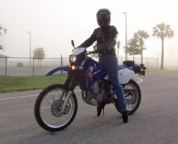 You can ride a motorcycle in ballet boots.