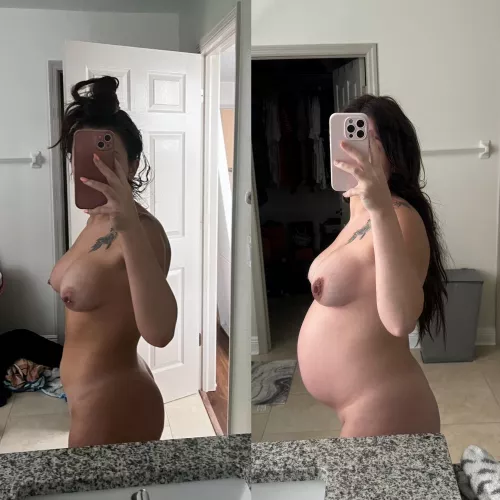 9 months pregnant with baby no 2! 