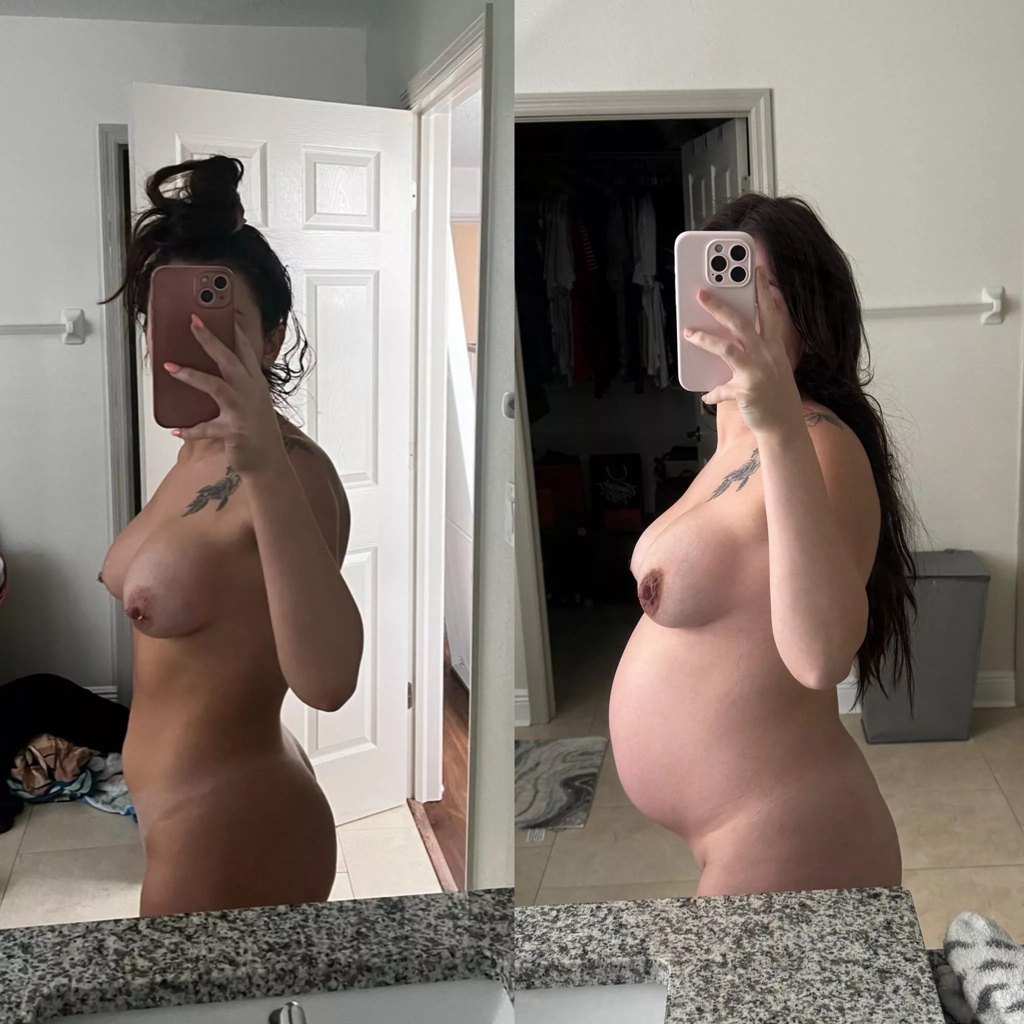 9 months pregnant with baby no 2! 