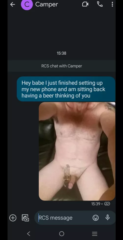 A message to a mature female client. Waiting for a reply 