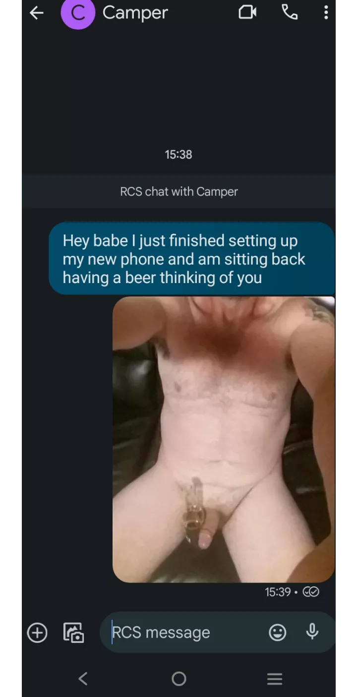 A message to a mature female client. Waiting for a reply 