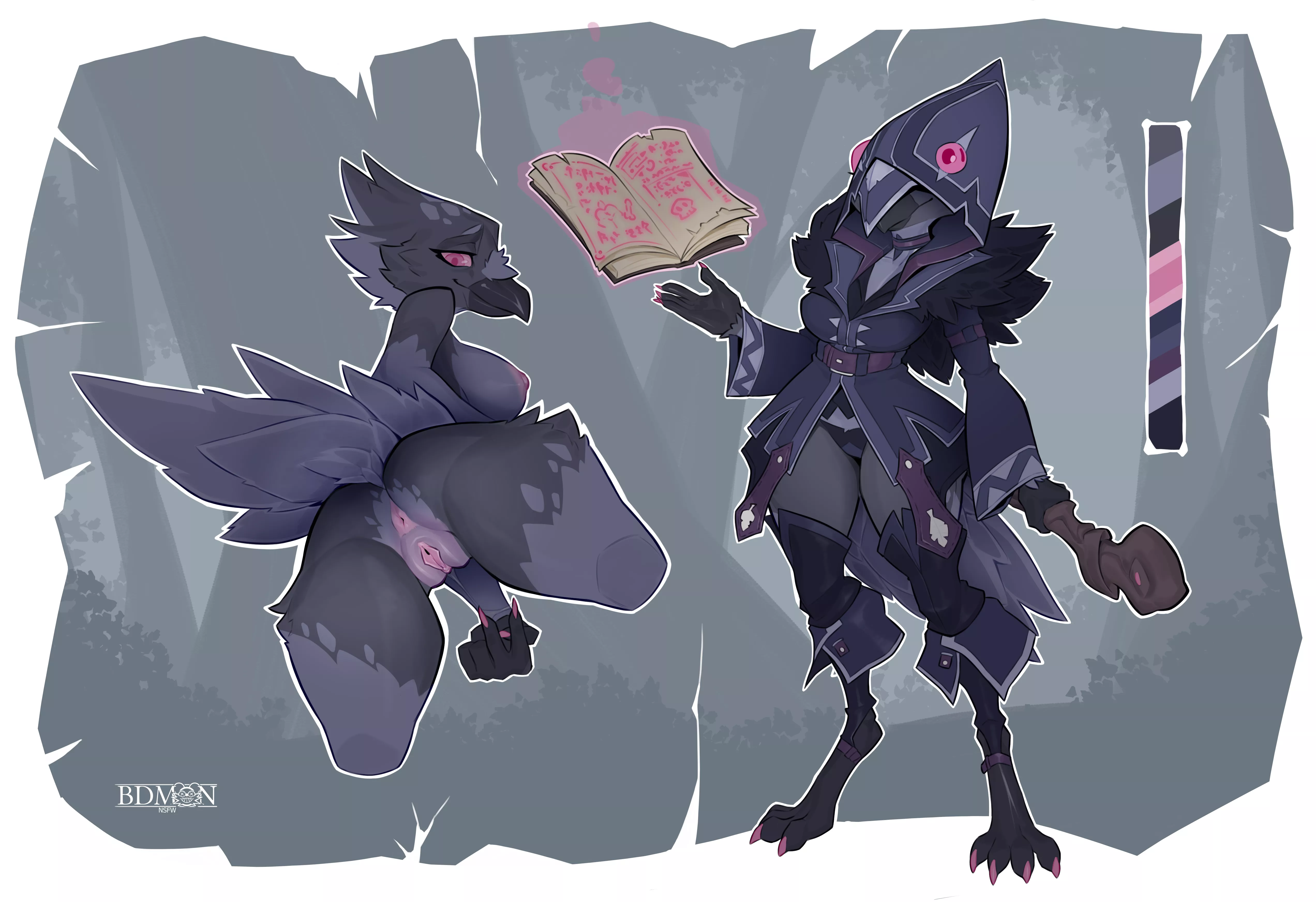 Adopt - Birdie black magician (Close) (bdmon) [F]