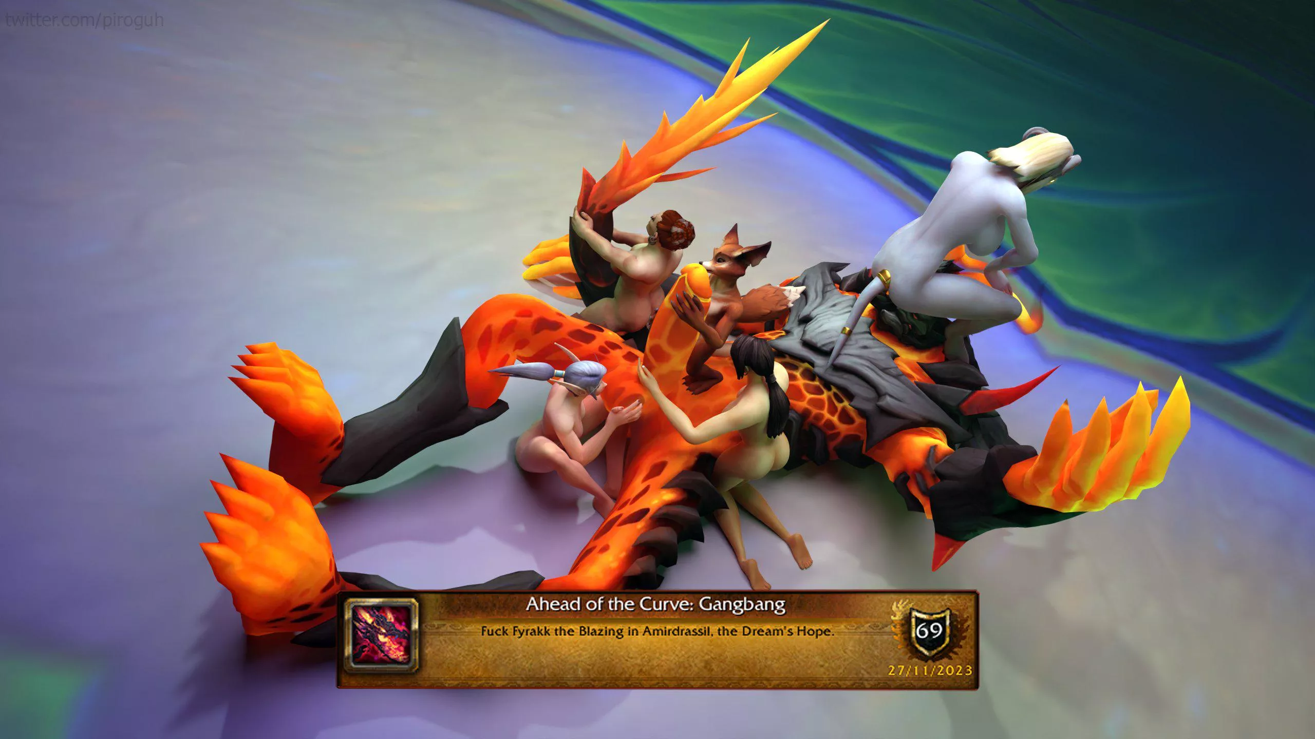 Ahead of the Curve: Gangbang (@piroguh) [World of Warcraft]