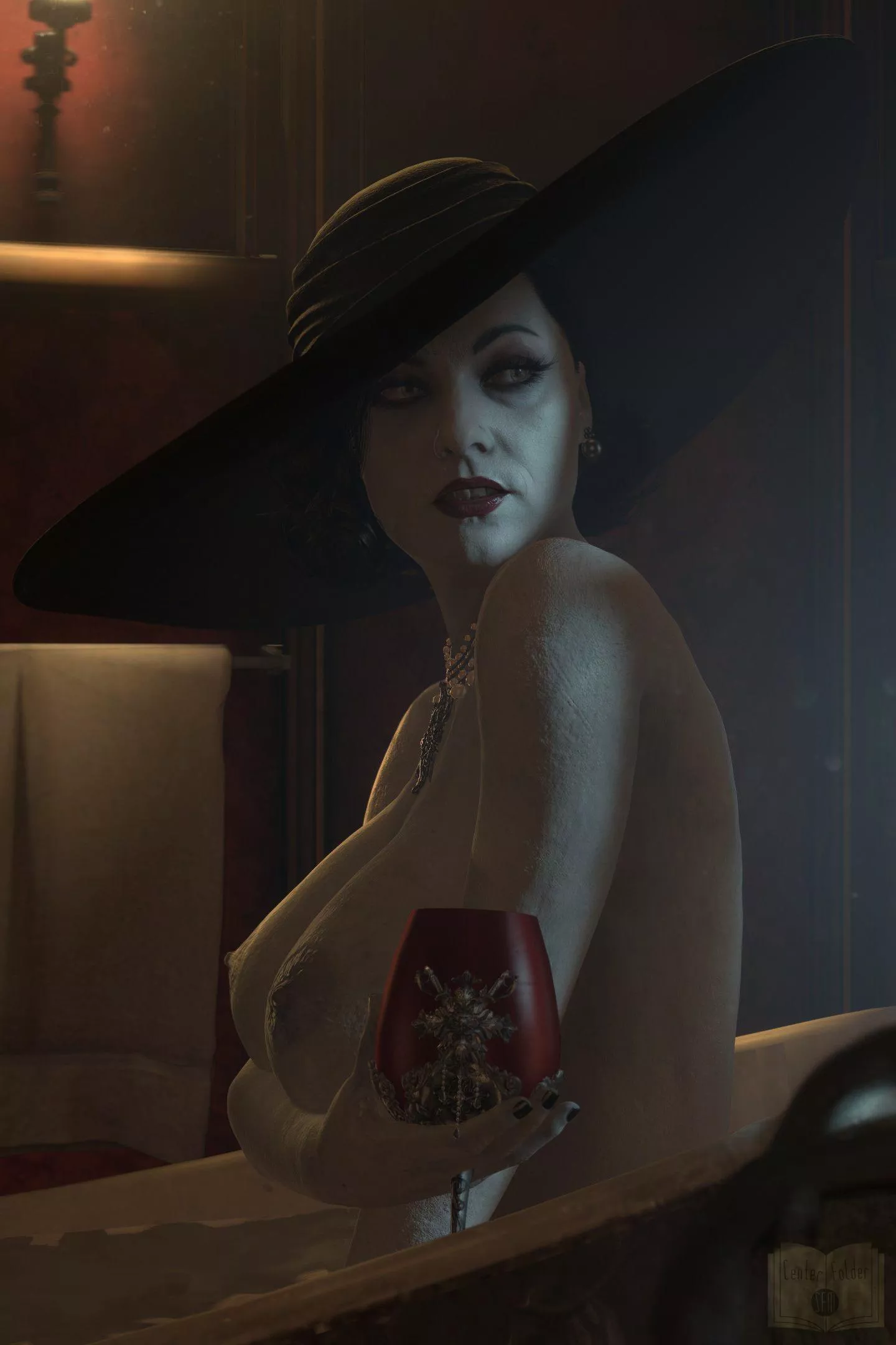 Alcina Dimitrescu (centerfoldersfm)