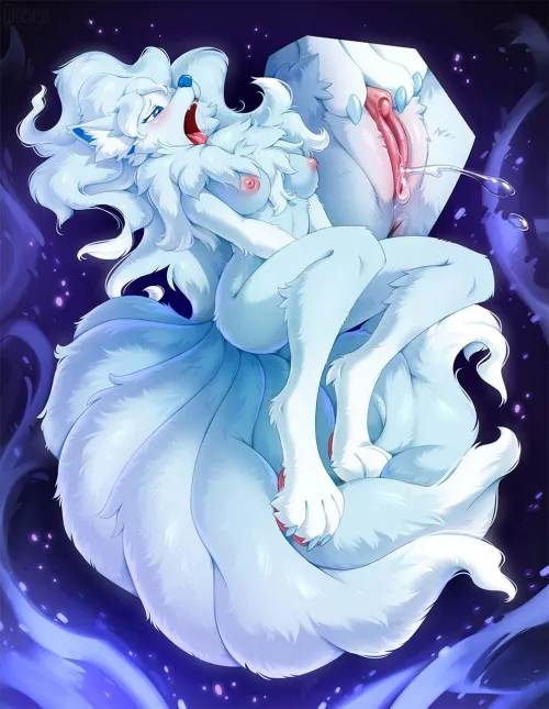 Alola Ninetales getting a little distracted