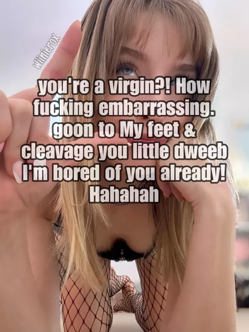 at least you’re MY virgin😈🥰 that counts for something 🤭🥴