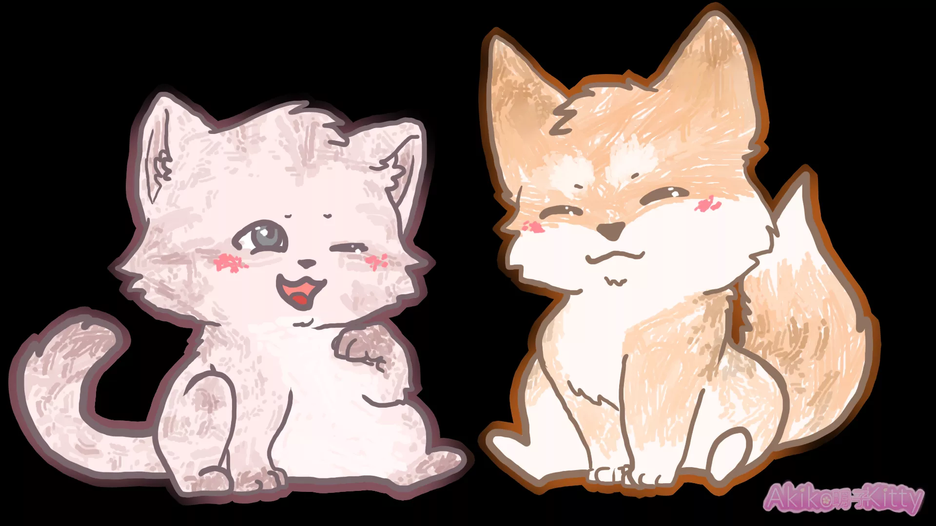 🦊 Aya 🌸 Aki 🐱 (for my sister, u/Ayame_aya_aya)