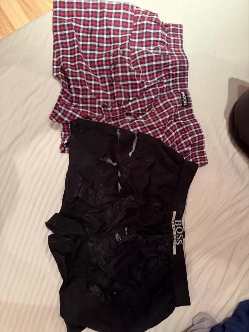 Came a lot on to these 