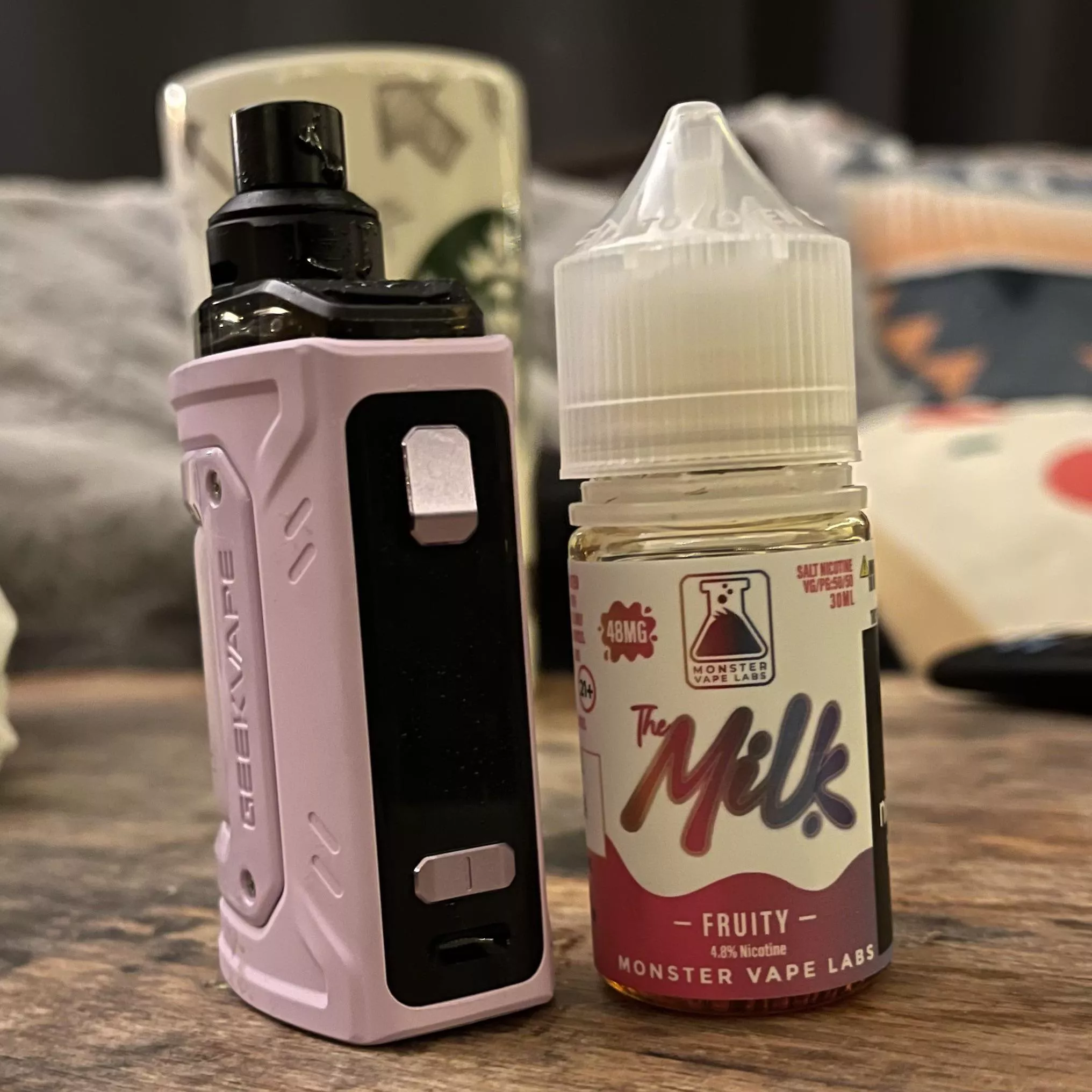 Decided to put down disposables today and get myself something hopefully lil less wasteful ♡︎