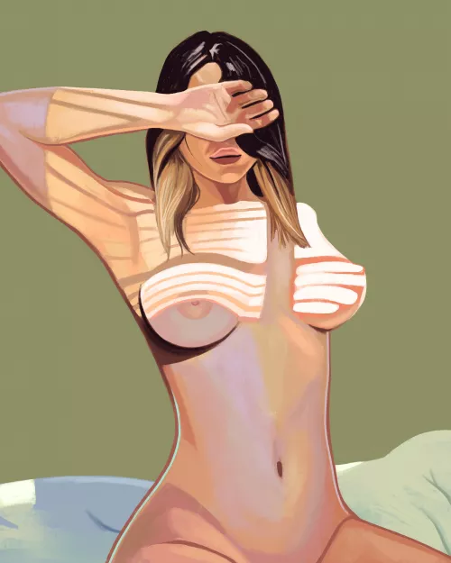 Drawing of Sarah lashe by me