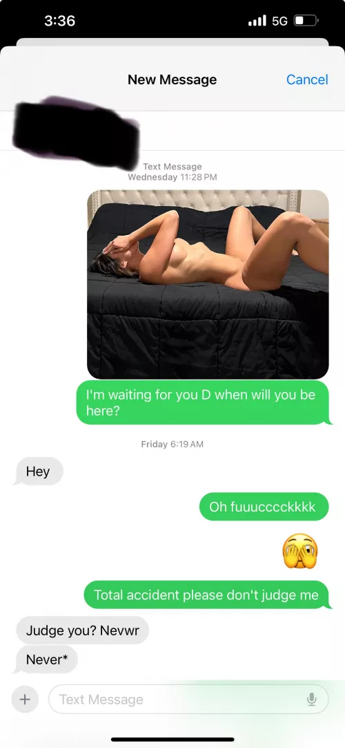 (f)Took awhile 2 respond 