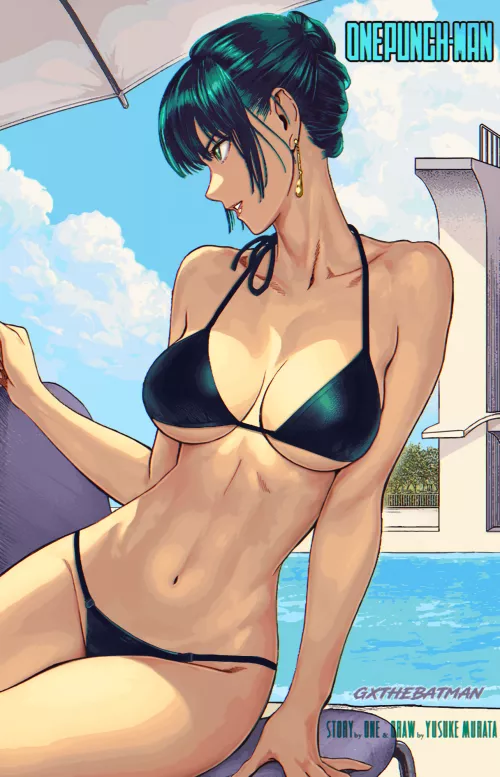 Fubuki at the pool [One Punch Man]