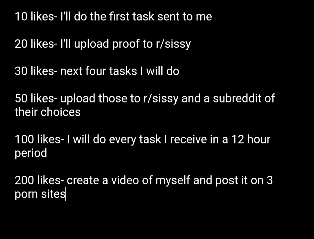 Hello 23 married sissy here upvote away 