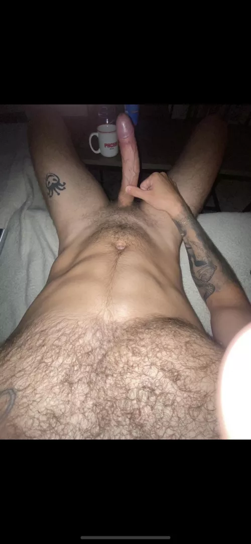 How could just a pic make your asshole and cock twitch? 