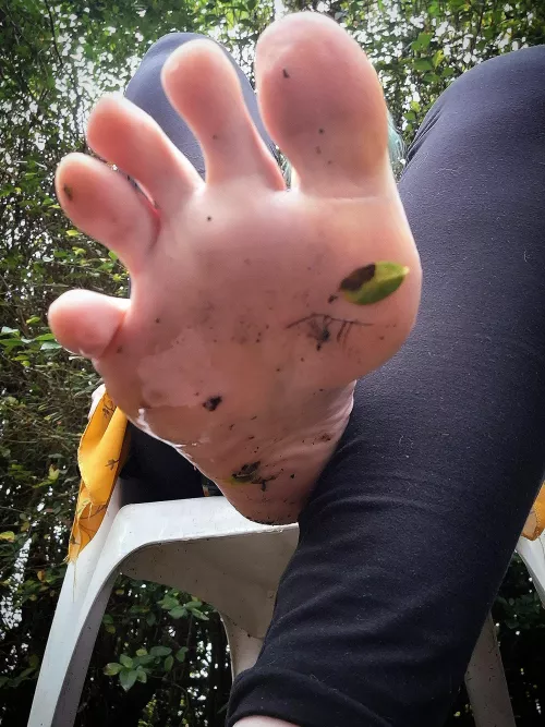 How does it feel down there, little one? 