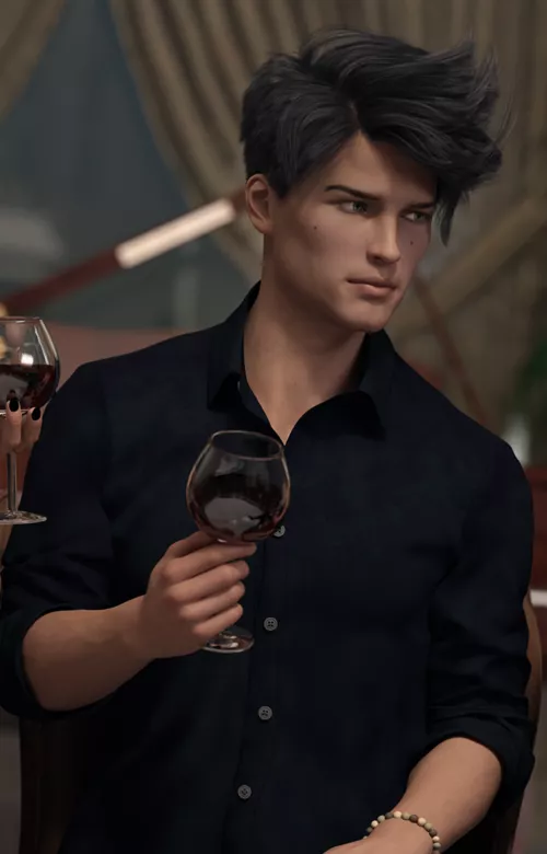 I do appreciate when an AVN has an actually good-looking MC