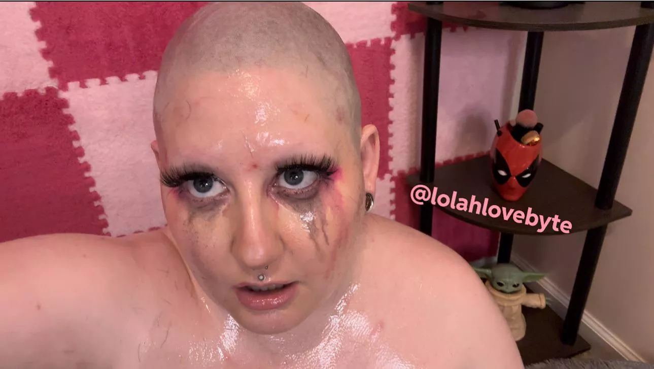 I love oil on my bald head 