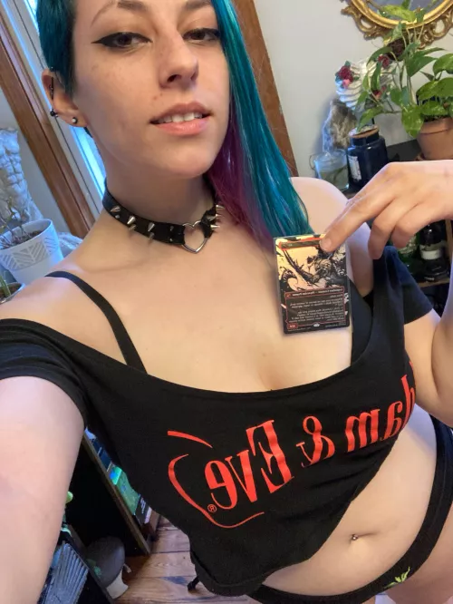 I want you to bend me like a mtg foil