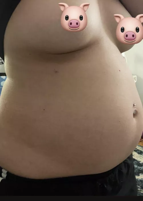 I wonder why my belly hurts 