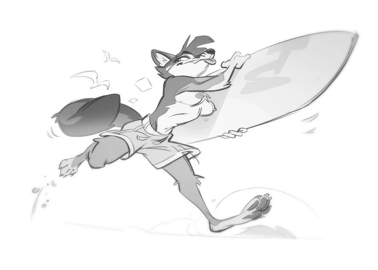 In a hurry to surf (pegibruno) [F]