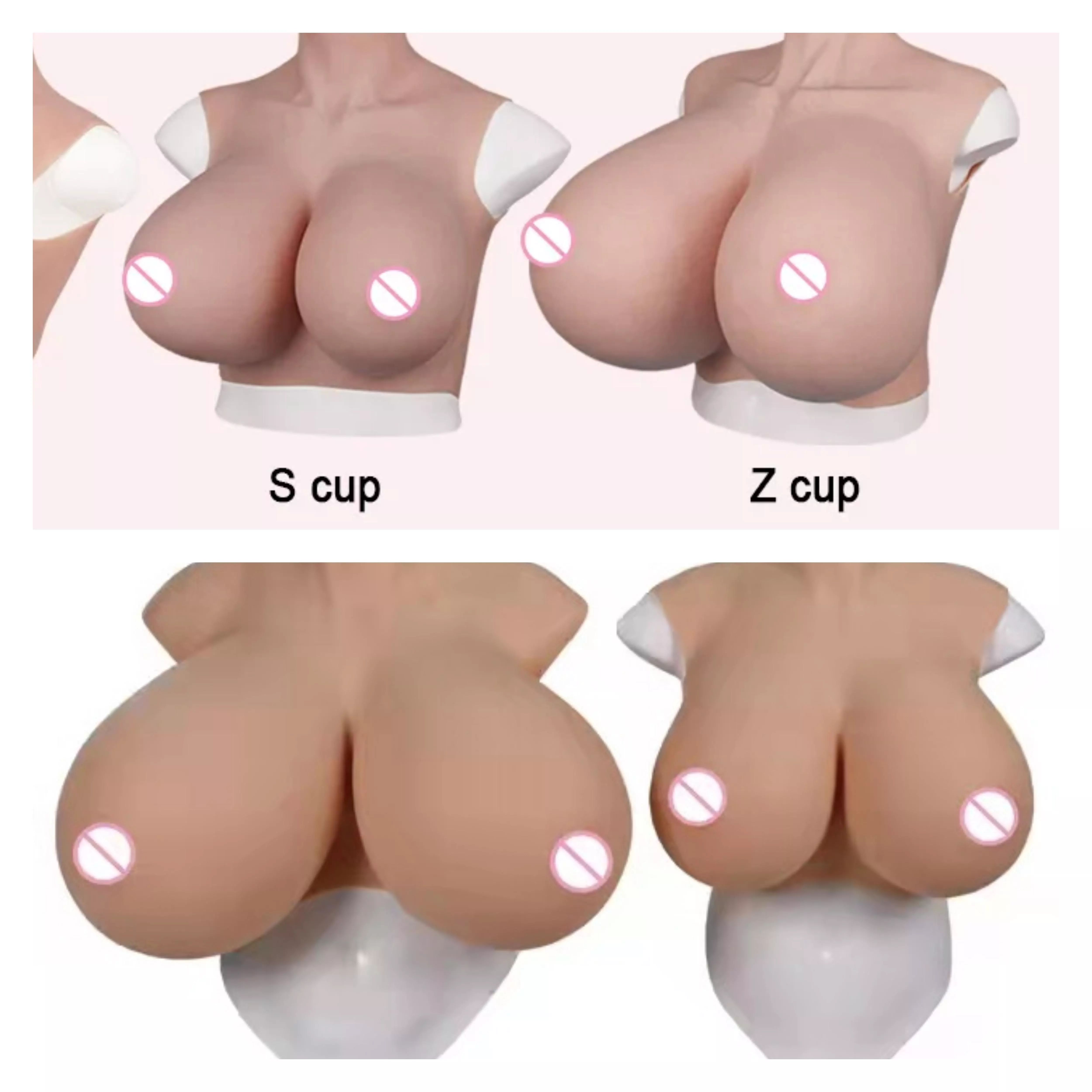 Looking at new boobs