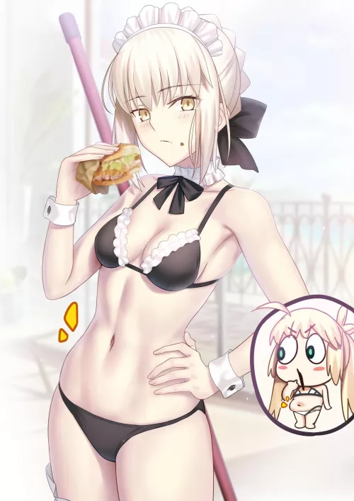 Maid Saber Alter 