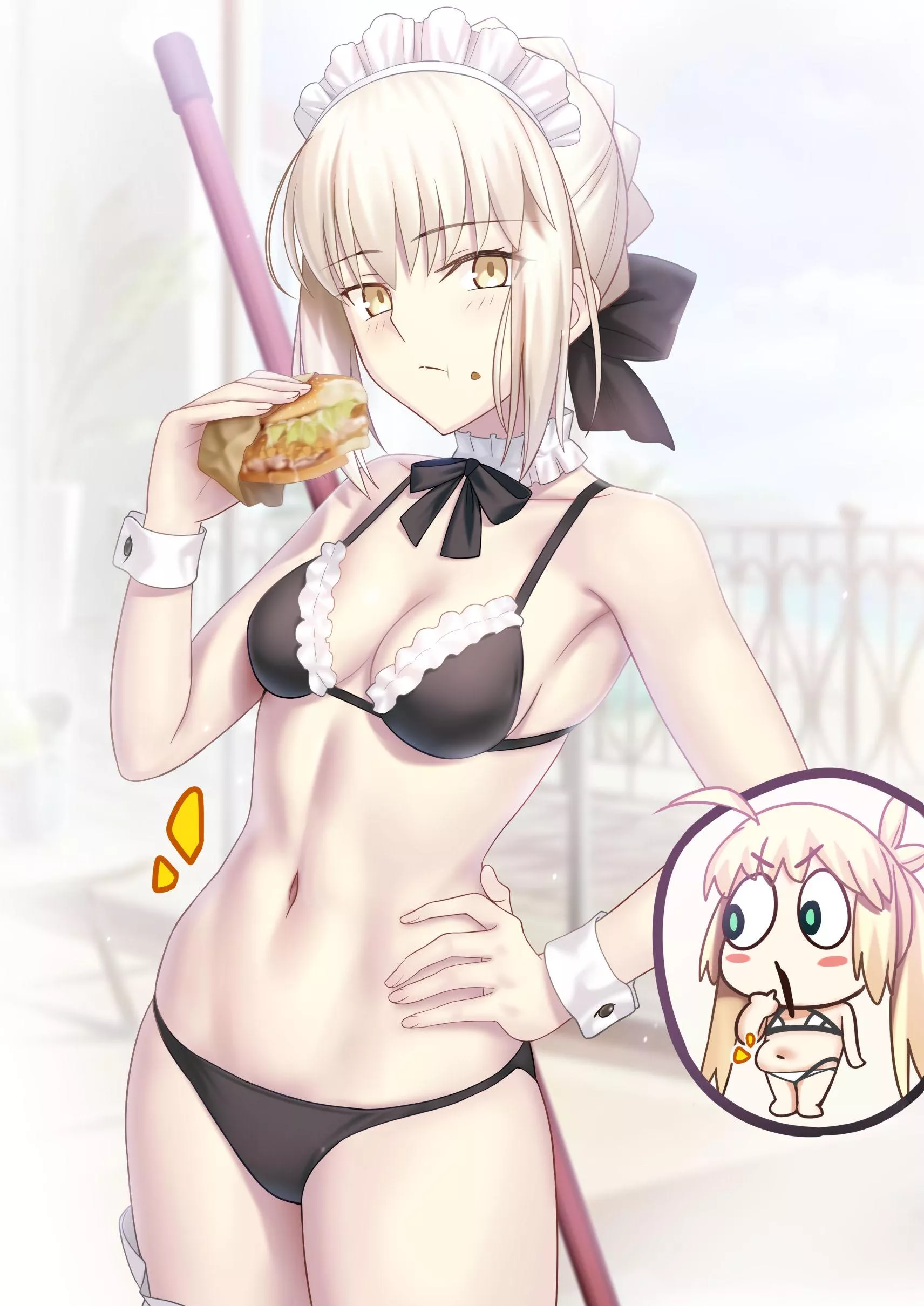 Maid Saber Alter 