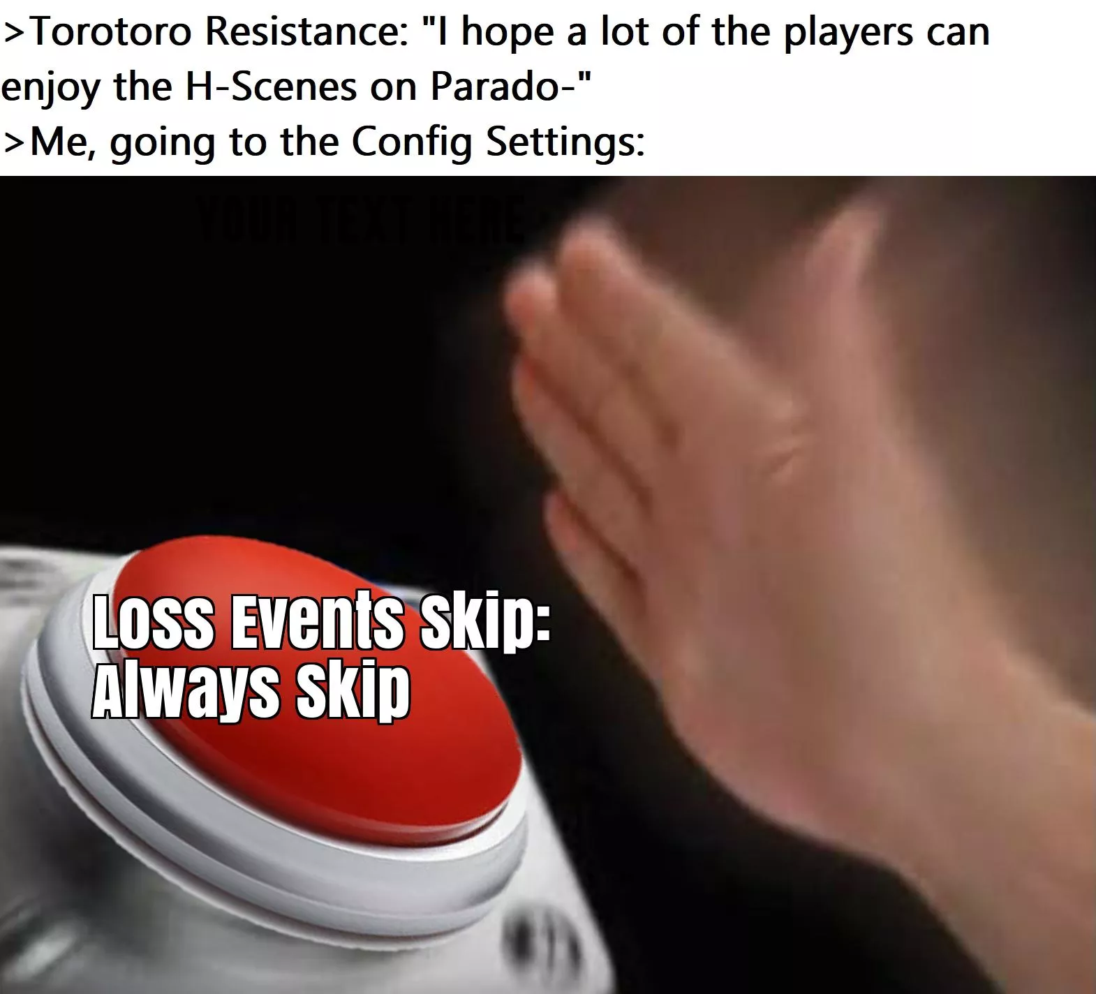 Memes while waiting for the full version of Paradox 3 (21 DAYS LEFT): Skip Loss