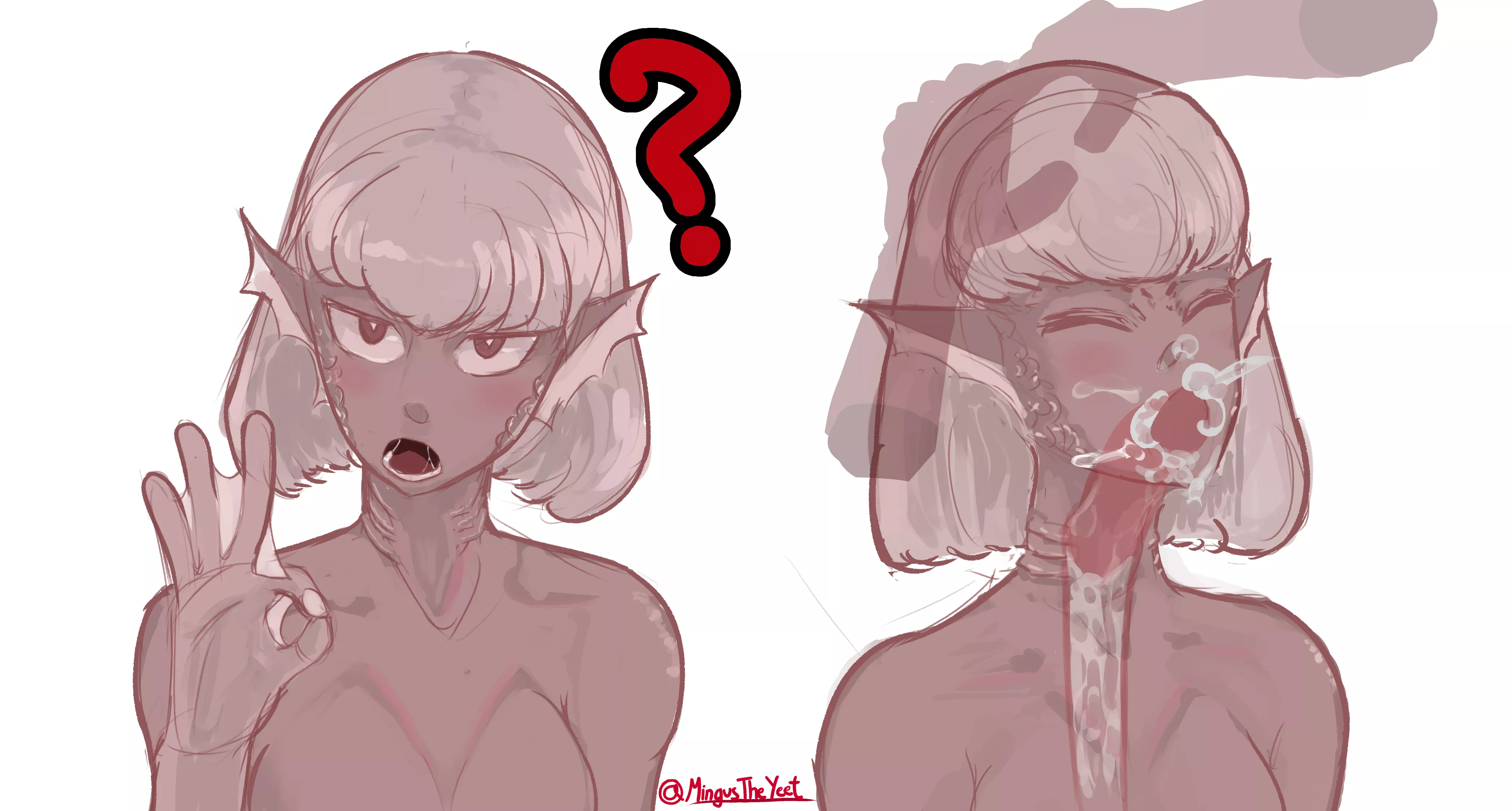 Merfolk dont seem to have gag reflexes