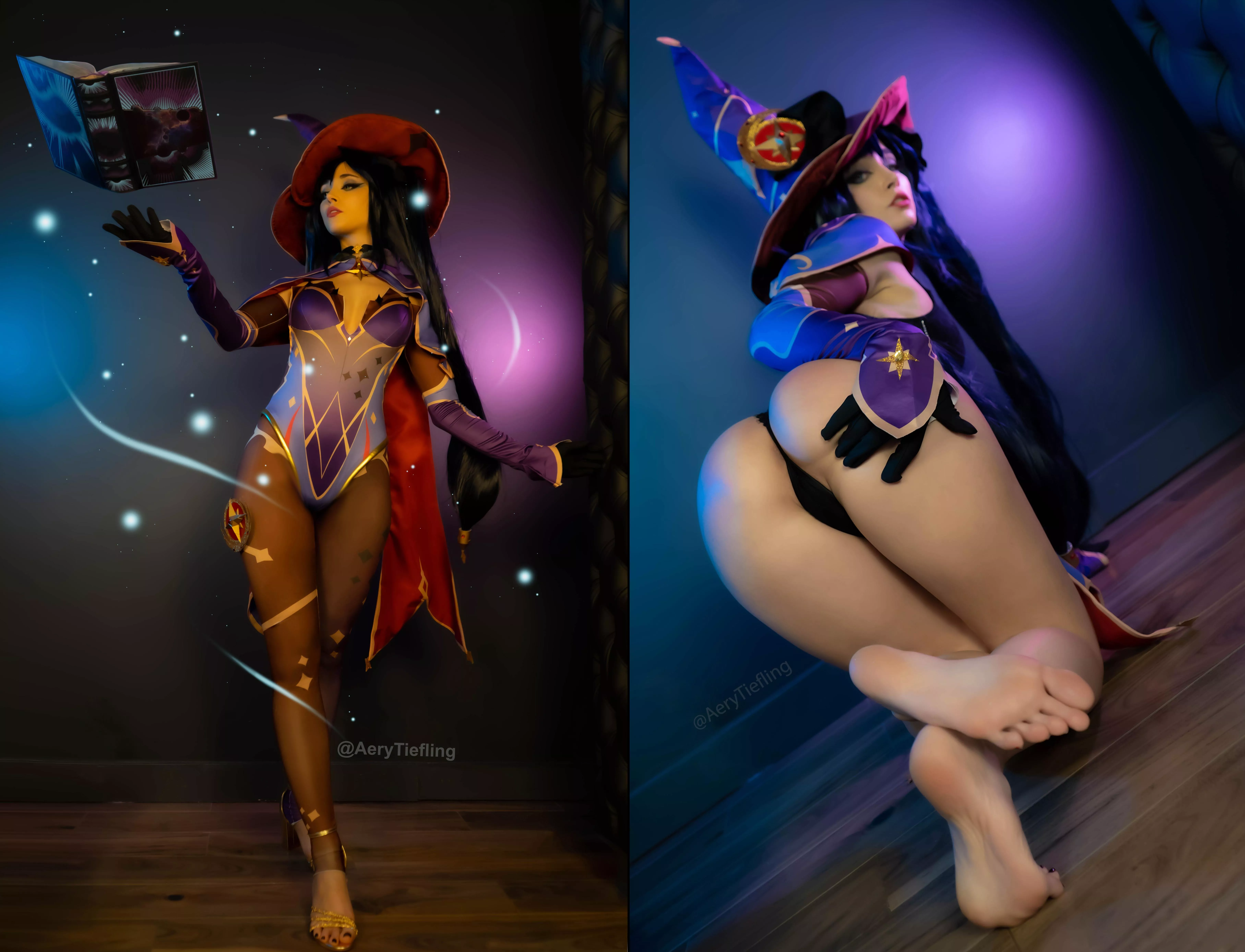 Mona cosplay by Aery Tiefling [OC]