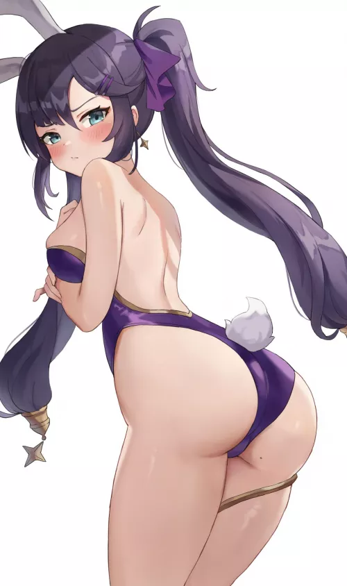 Mona's cute fluffy tail (By JAGGING)