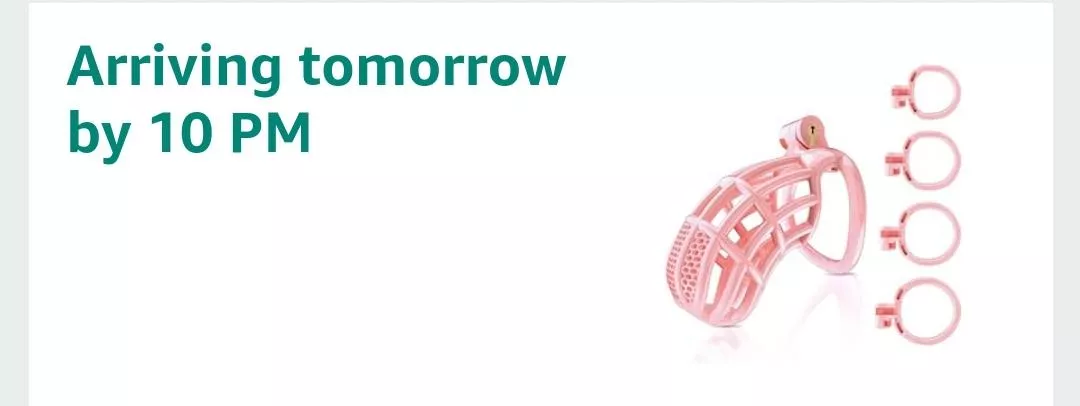 Now that I got this I can be locked and let Lilith fully immerse me