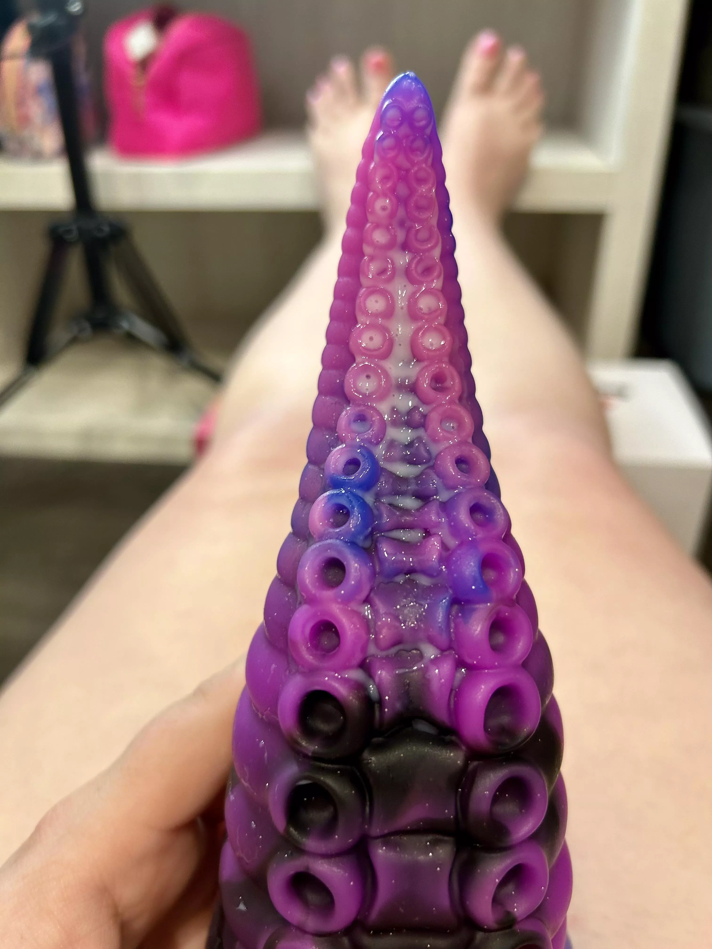 Octopus 🐙 my fave suction cup dildo so far 