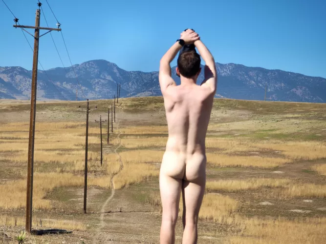 On a nature walk today