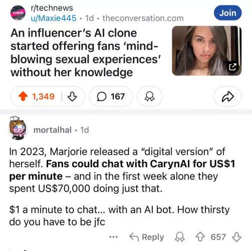 Our AI wife is going viral 🥸