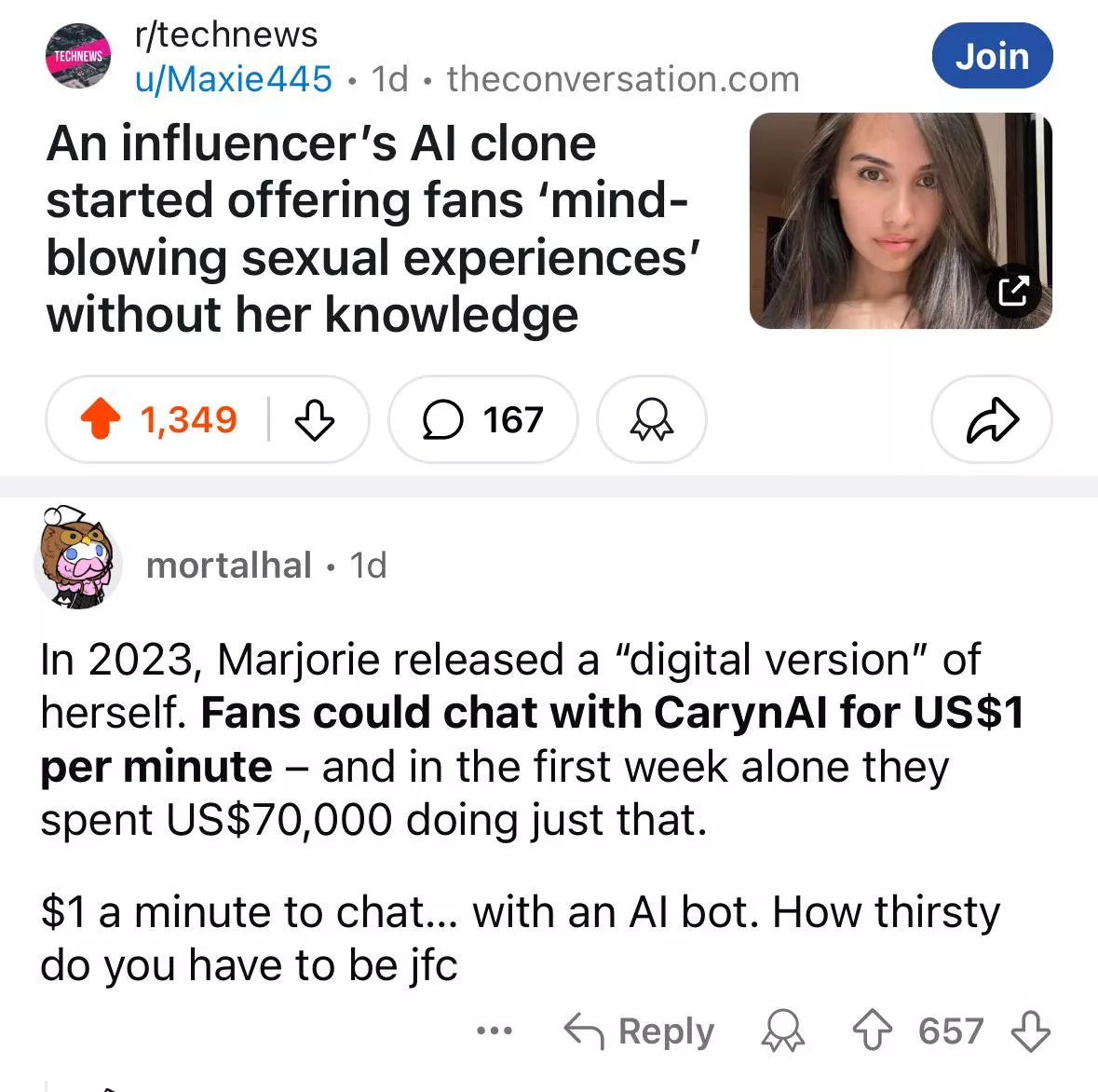 Our AI wife is going viral 🥸