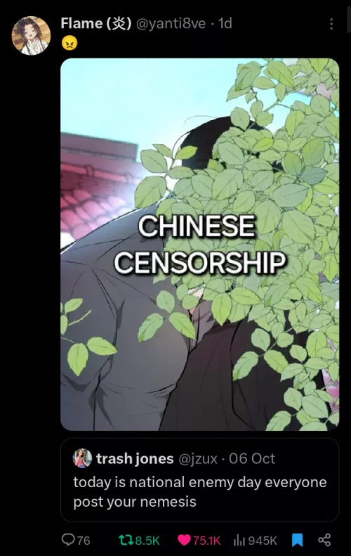 Our natural enemy y'all 