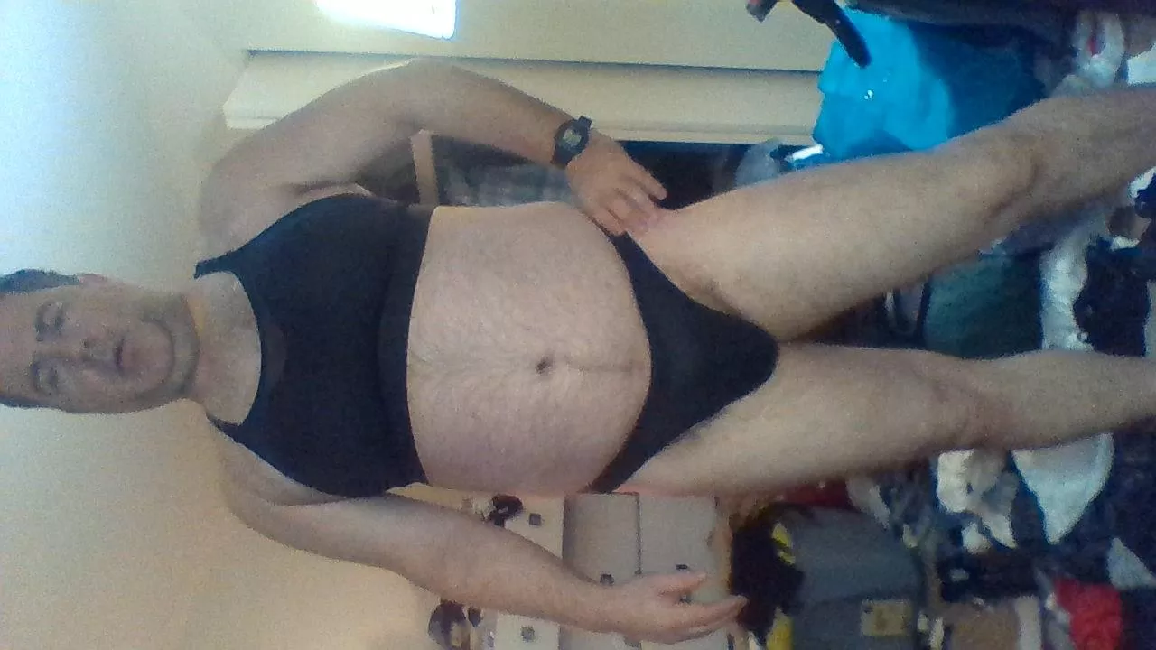 panties and sports bra