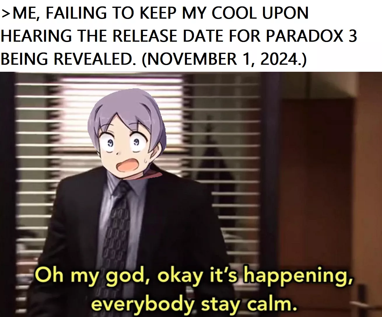 PARADOX 3 RELEASE DATE CONFIRMED!!! (November 1, 2024.)