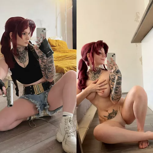 Revy from Black Lagoon by aortao