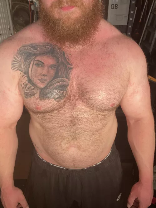 So hot and sweaty after training. Join me in the shower?