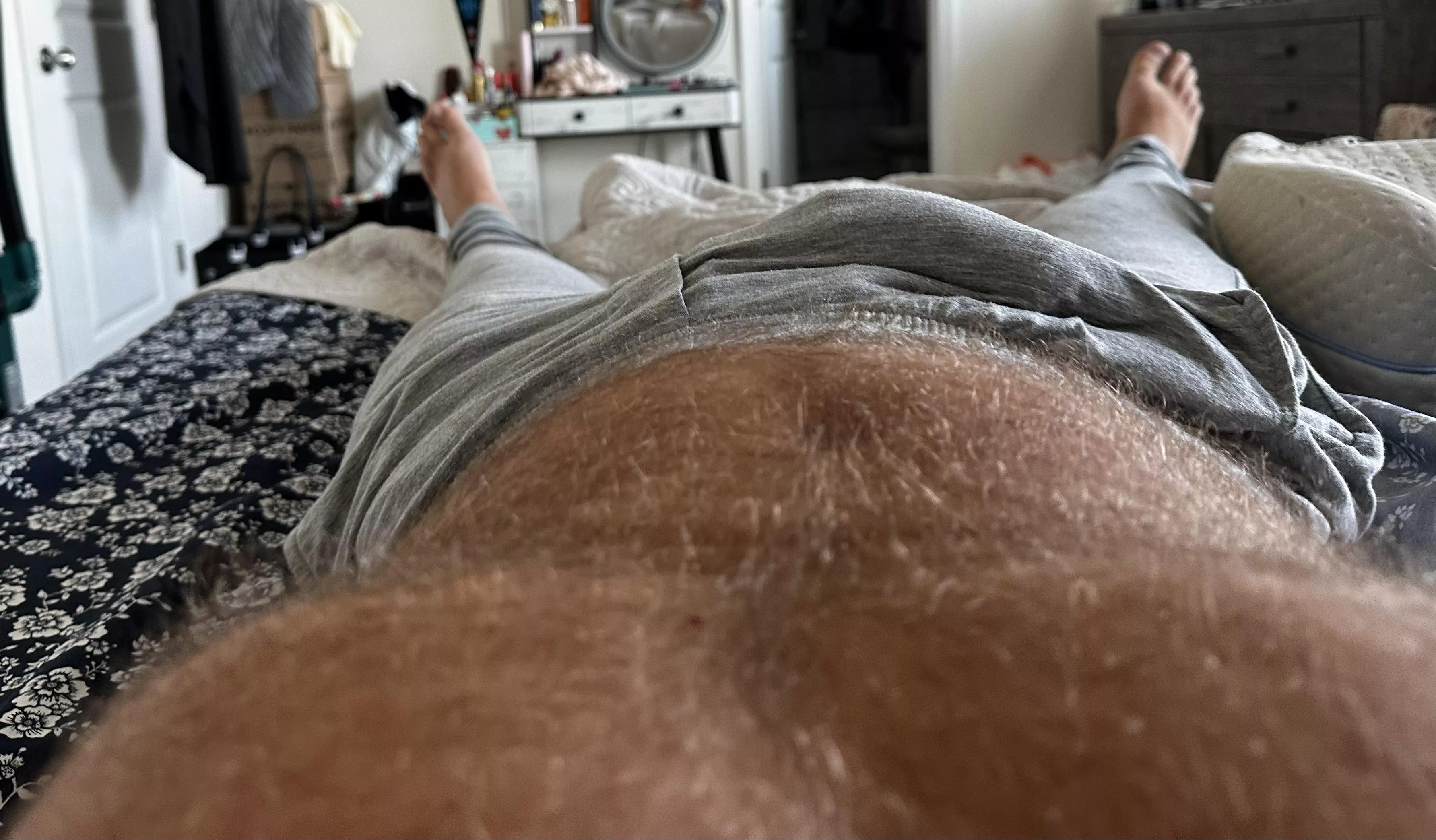 Some fur and a bulge!!