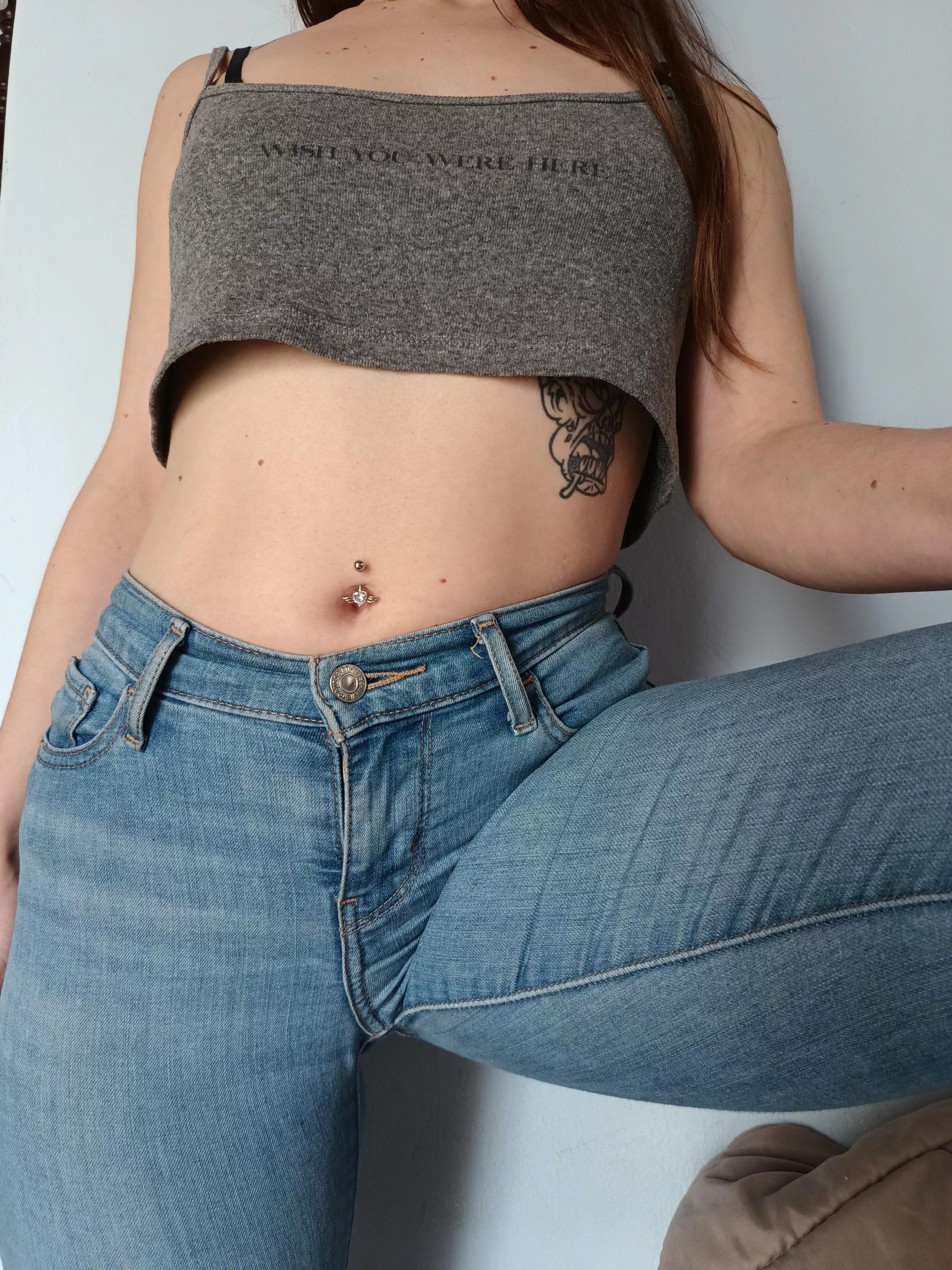 Spreading my legs for you 